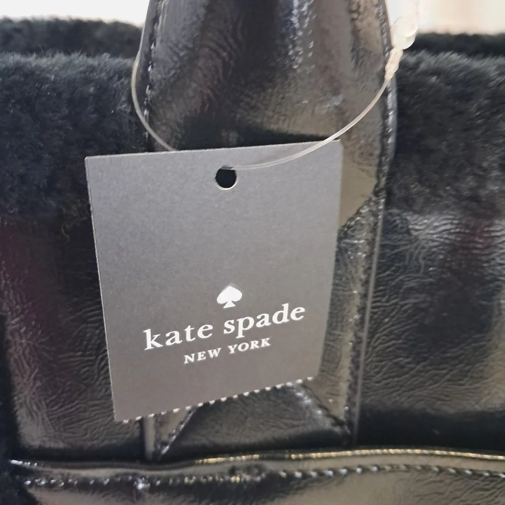 Kate Spade Jett Faux Shearling Large Tote Bag
